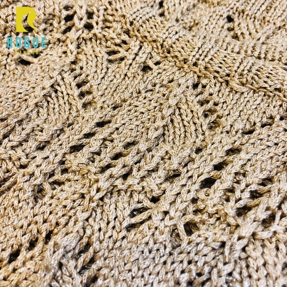 HP!👑Jones New York Gold Metallic Sweater👑 - Picture 2 of 8